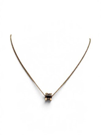 Bvlgari Pink Gold 750 18K B.Zero1 Mini Necklace