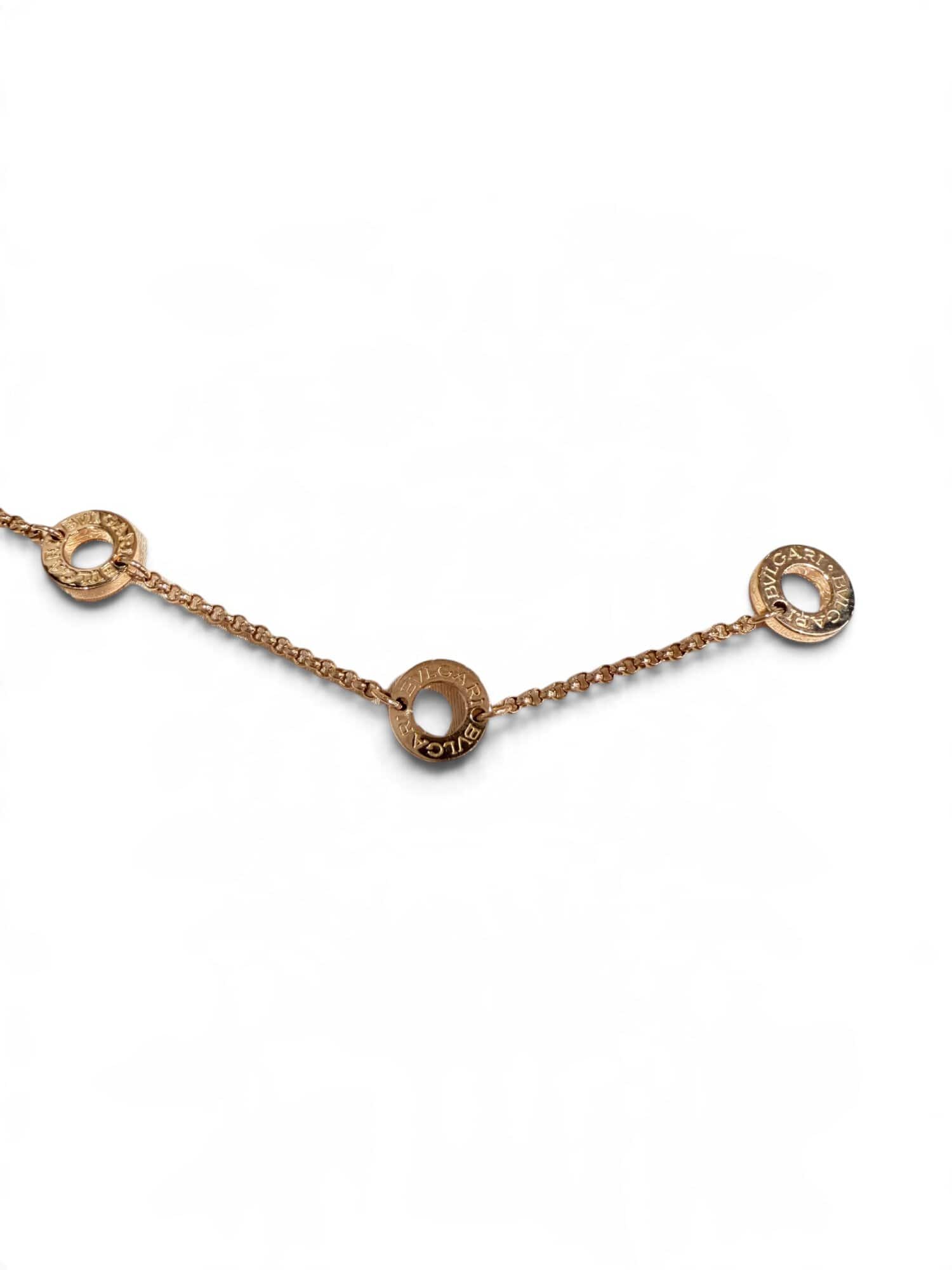 Bvlgari Pink Gold 750 18K B.Zero1 Mini Necklace - Image 6