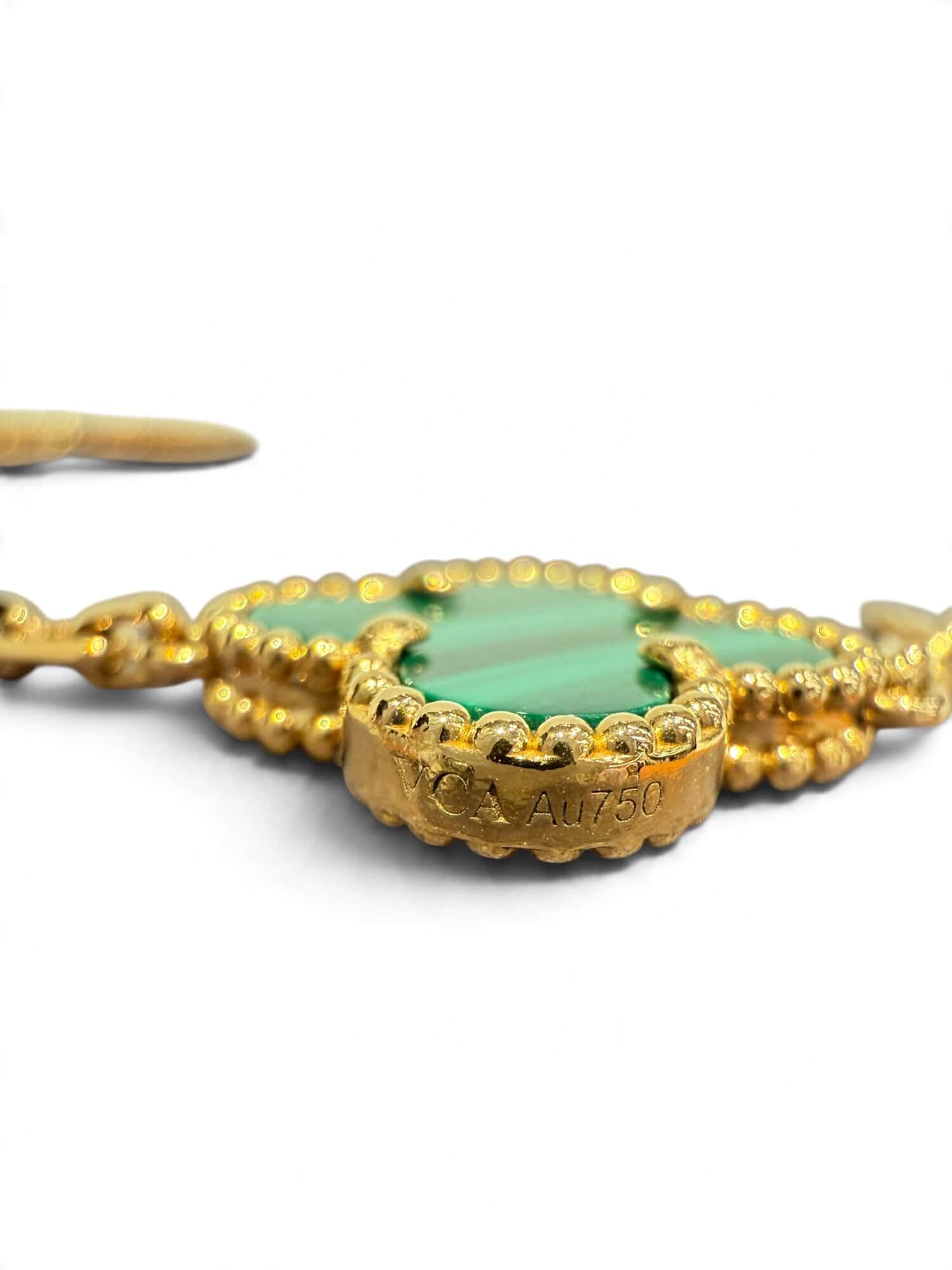 Van Cleef & Arpels Vintage Alhambra bracelet, 5 motifs - Image 10