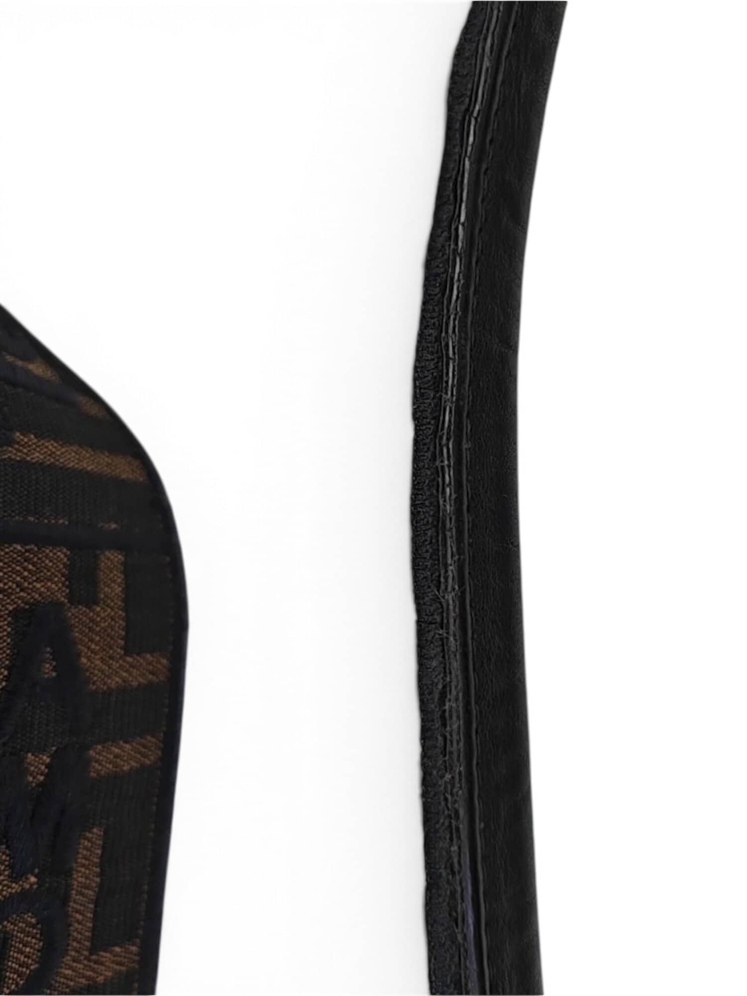 Fendi Brown Baguette Jacquard FF Medium Handbag - Image 15