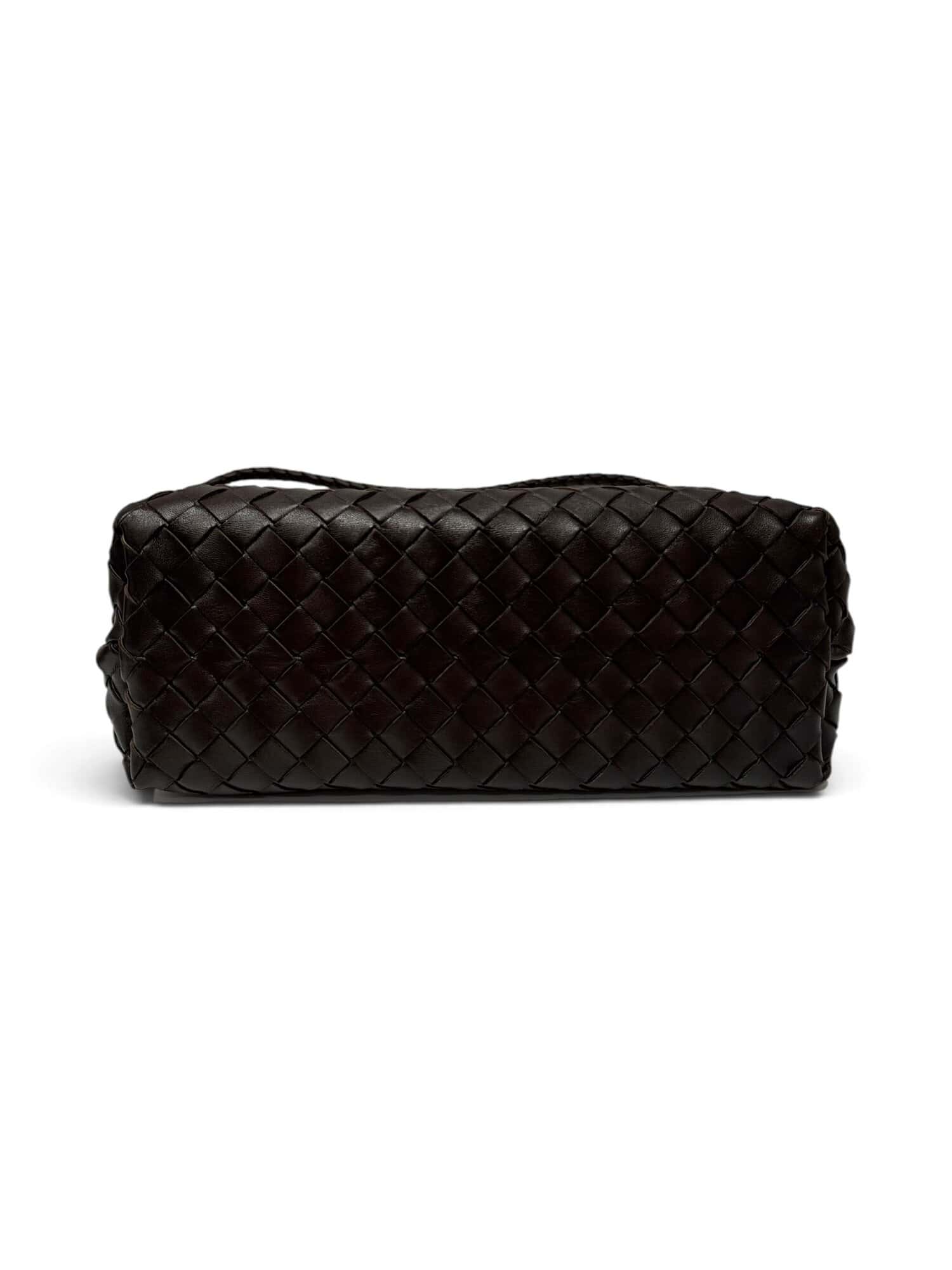 Bottega Veneta Brown Andiamo Nappa Intrecciato Leather Bag - Image 7