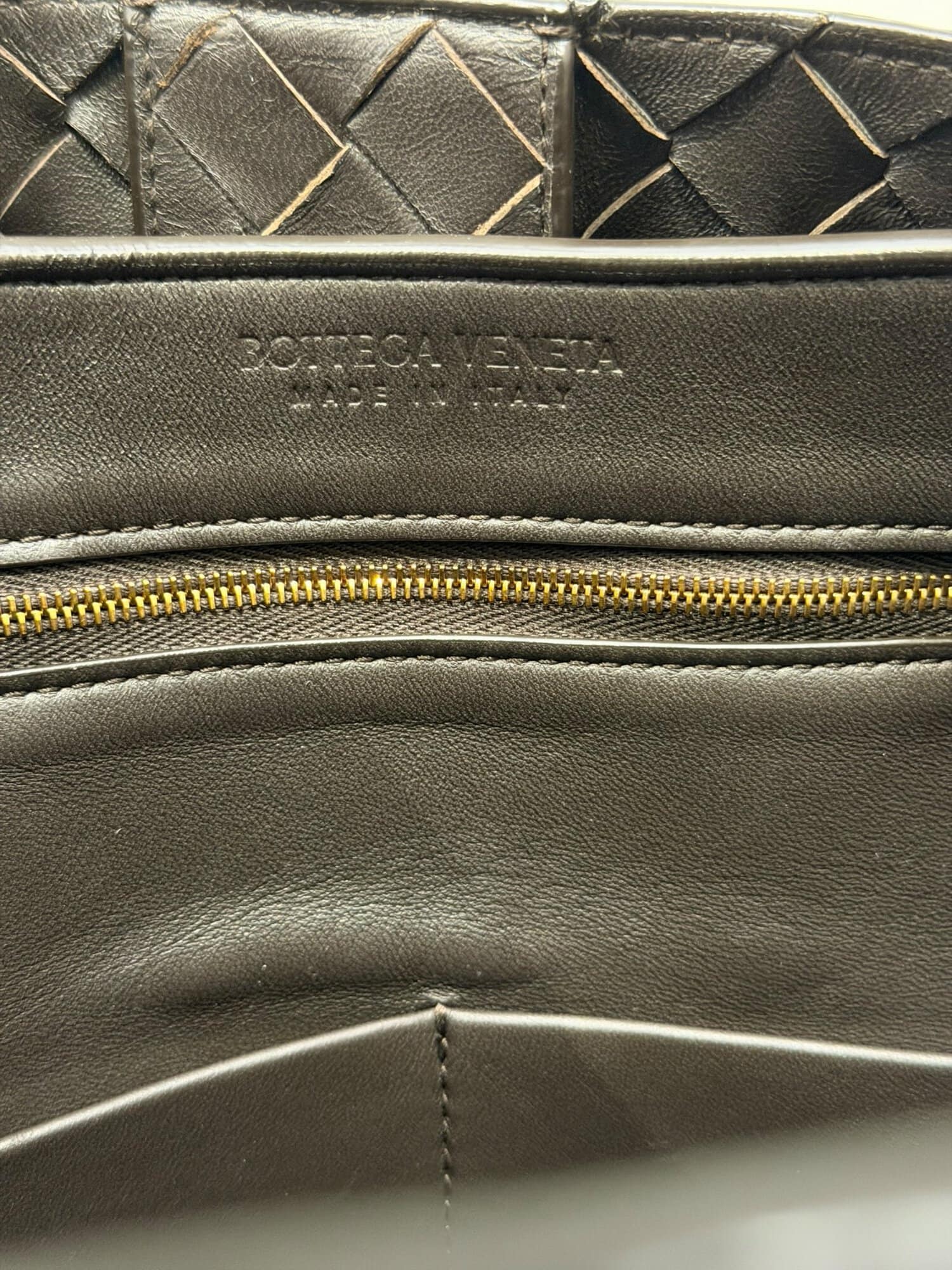 Bottega Veneta Brown Andiamo Nappa Intrecciato Leather Bag - Image 13