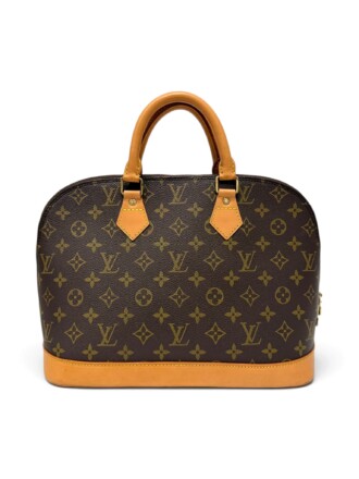 Louis Vuitton Brown Alma PM Monogram Canvas Handbag