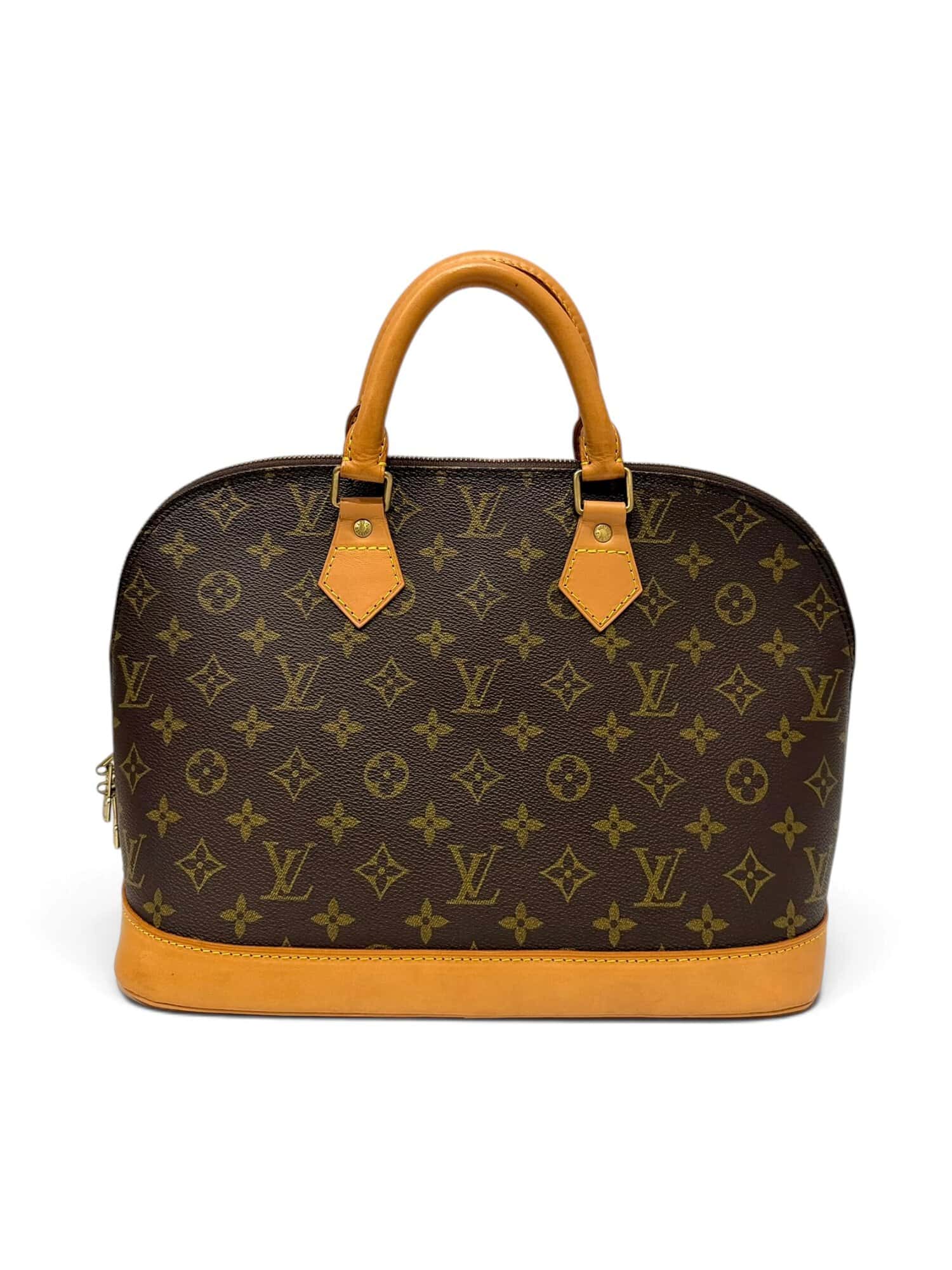 Louis Vuitton Brown Alma PM Monogram Canvas Handbag - Image 4