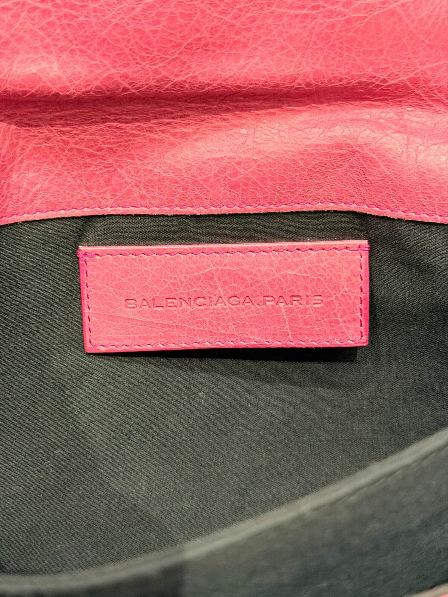 Balenciaga Pink City Leather Clutch - Image 14