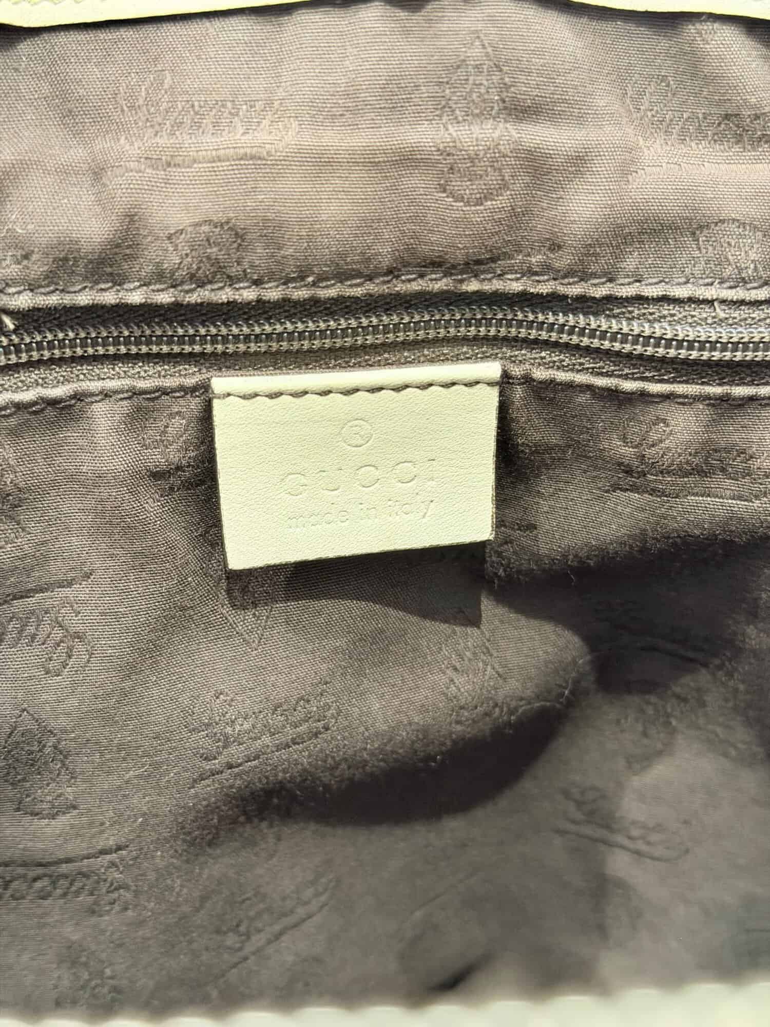 Gucci Beige Sukey Leather Handbag - Image 17