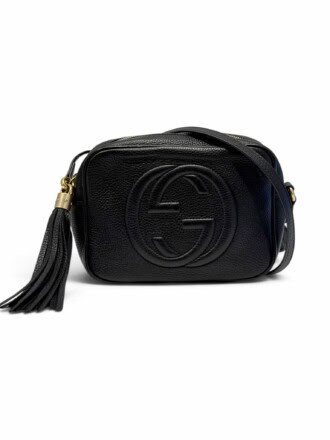 Gucci Black Soho Disco Leather Camera Bag